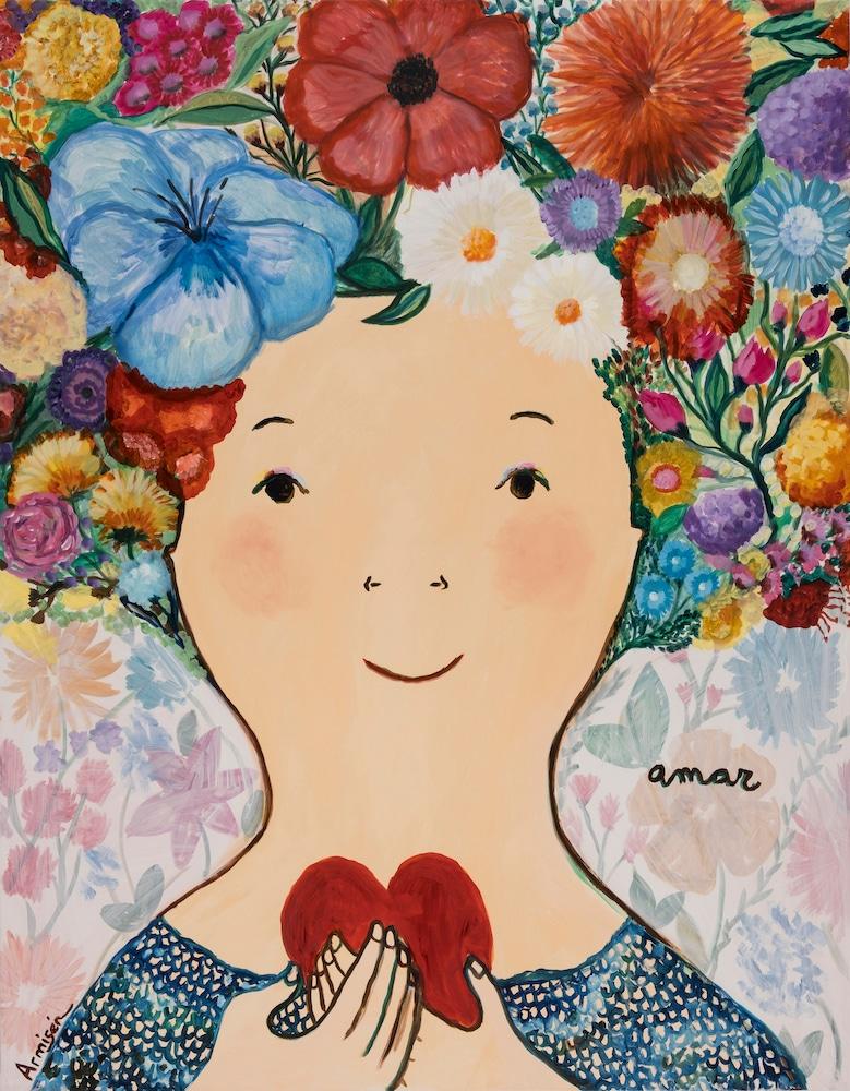 본문 이미지 - 개인전 '이너 랜드스케이프스' Amar _ To love,  146&times;114cm, Oil on canvas, 2024