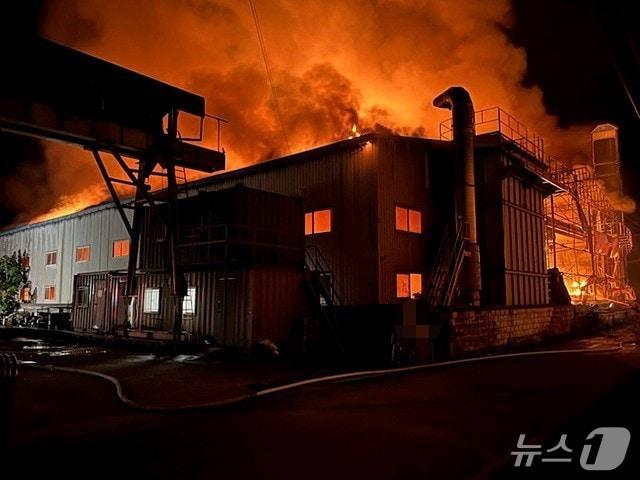 본문 이미지 - 화재 현장. (경기도소방재난본부 제공. 재판매 및 DB 금지) 2025.9.1/뉴스1