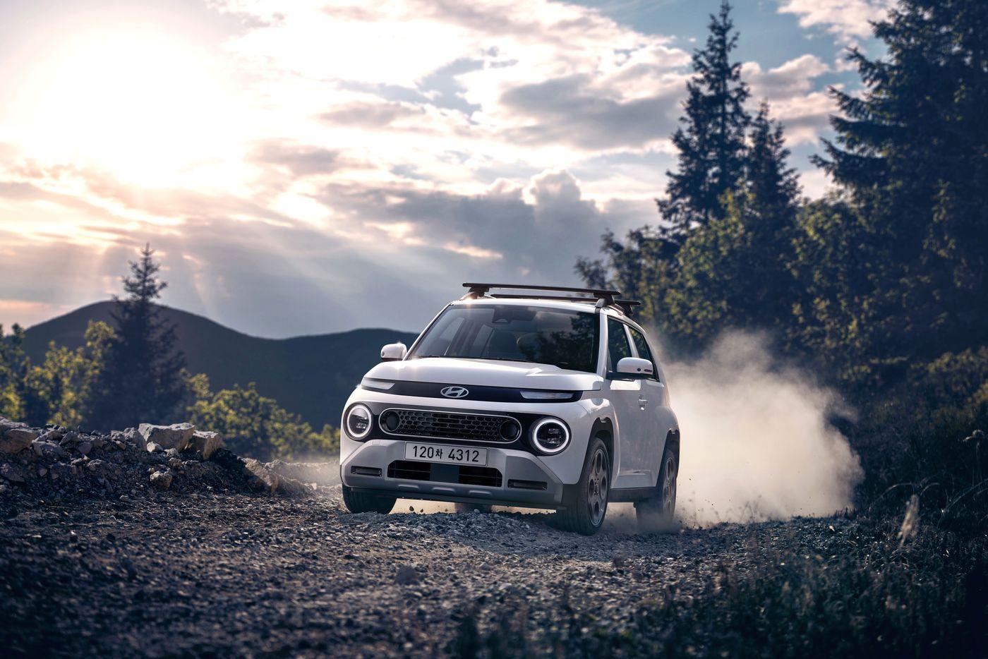 현대자동차 경형 스포츠유틸리티차(SUV) '캐스퍼'의 전기차 파생 모델인 전기 소형 SUV '캐스퍼 일렉트릭'의 모습<자료사진>(현대차 제공). 2025.09.01.