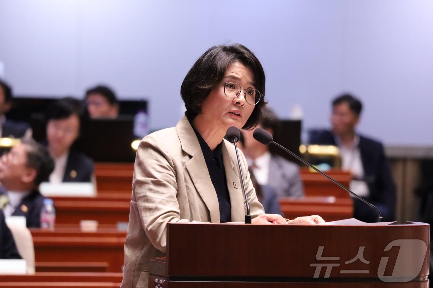 더불어민주당 임미애 의원 ⓒ News1 김대벽기자