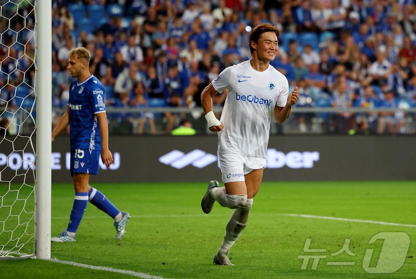 오현규&#40;헹크&#41;.l ⓒ 로이터=뉴스1