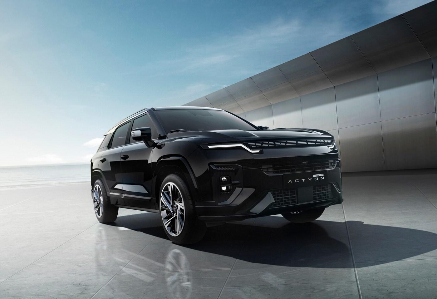 KG모빌리티의 중형 스포츠유틸리티차&#40;SUV&#41; &#39;액티언 하이브리드&#39;&lt;자료사진&gt;&#40;KG모빌리티 제공&#41;.