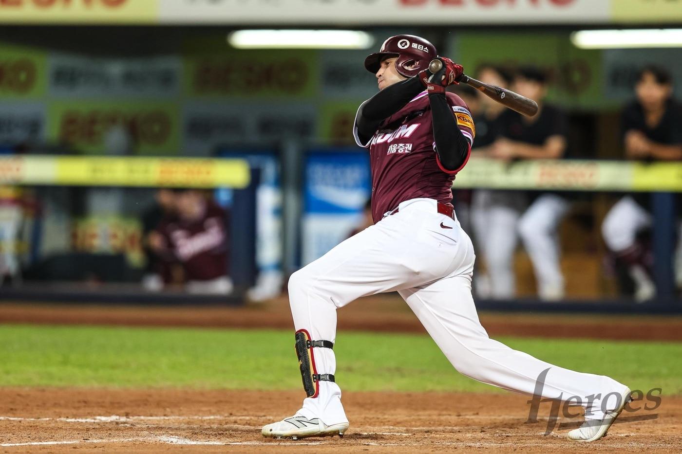 키움 히어로즈 외국인 타자 루벤 카디네스. &#40;키움 히어로즈 제공&#41;