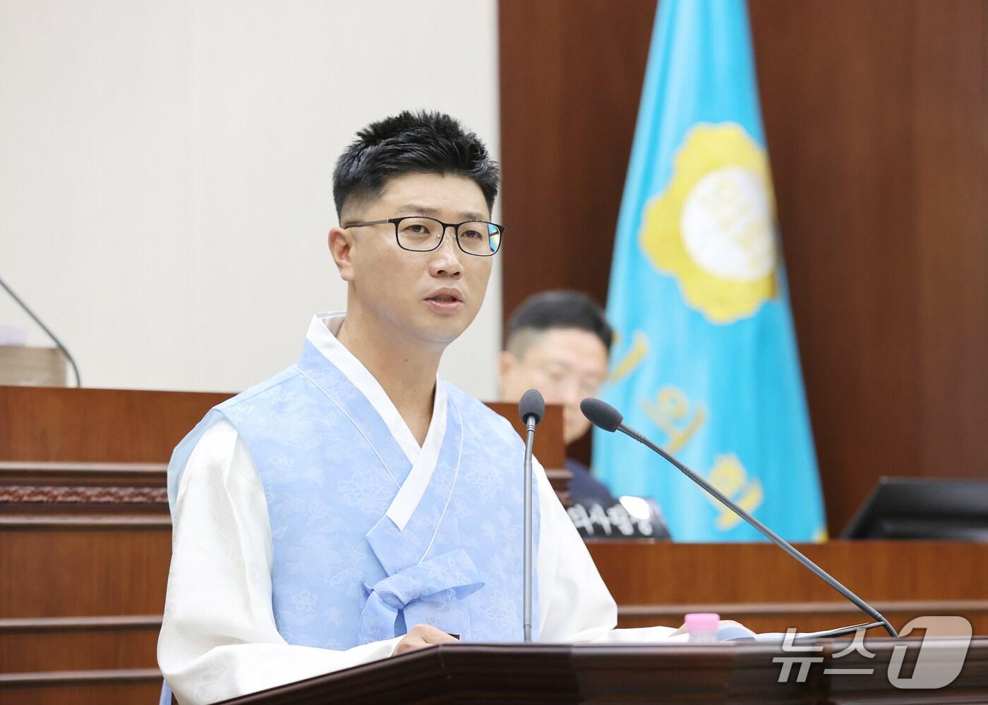 본문 이미지 - 김혁성 강원 원주시의원. &#40;원주시의회 제공. 재판매 및 DB금지&#41; 2025.9.1/뉴스1