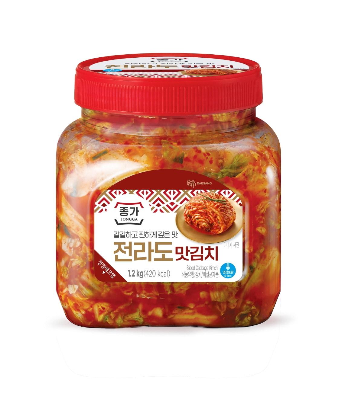 본문 이미지 - 대상 종가 '전라도 맛김치'.(대상 제공)