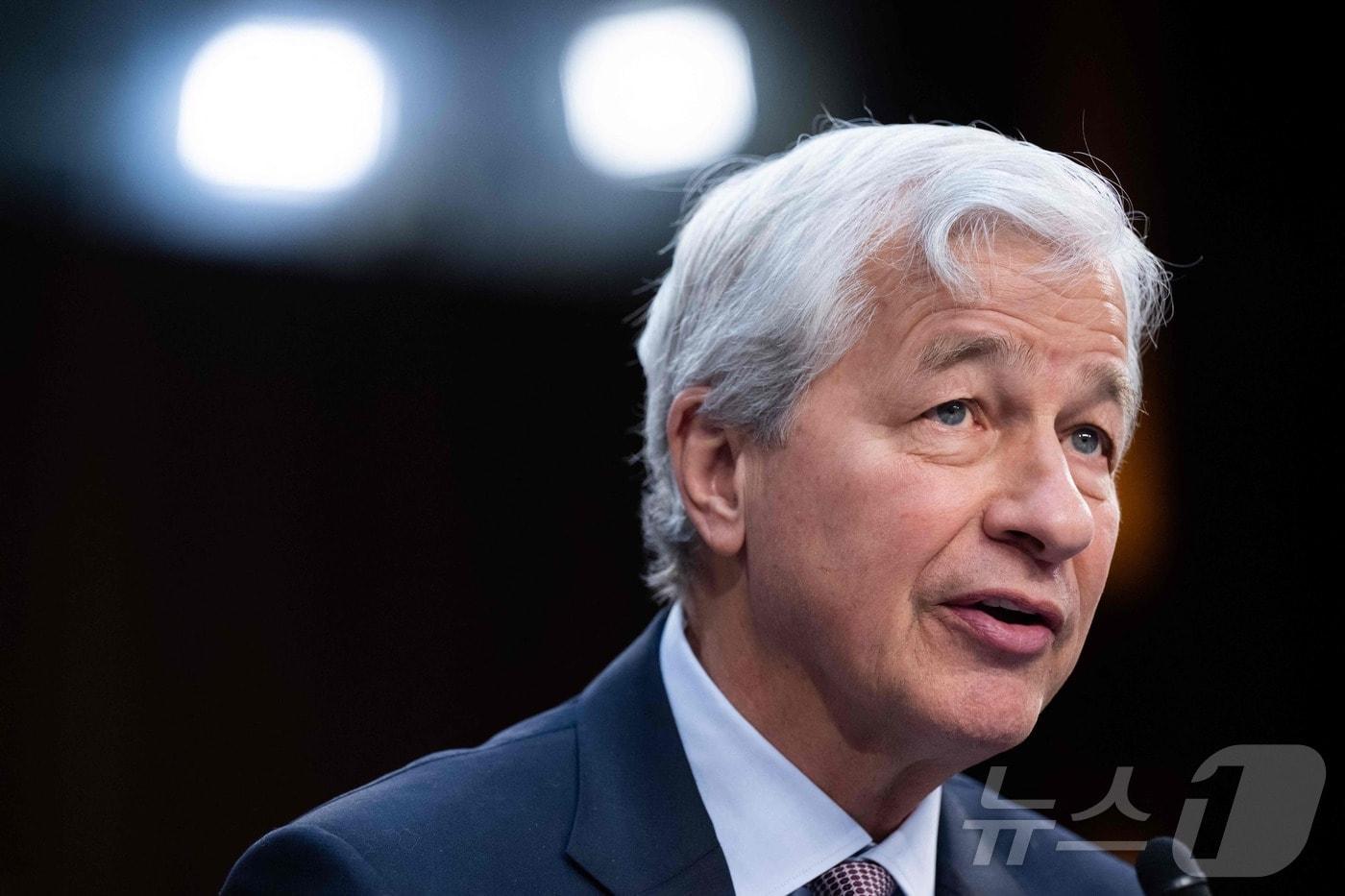 JP모건체이스의 제이미 다이먼 최고경영자 ⓒ AFP=뉴스1