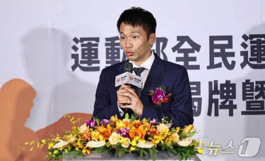 본문 이미지 - 리양 대만 운동부 초대 장관&#40;대만 ET투데이 갈무리&#41;