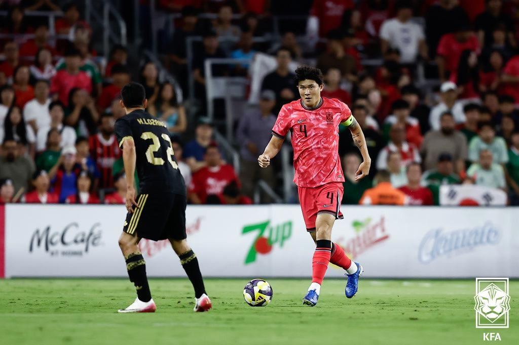 본문 이미지 - 축구대표팀 수비수 김민재. &#40;대한축구협회 제공. 재판매 및 DB 금지&#41; 2025.9.10/뉴스1