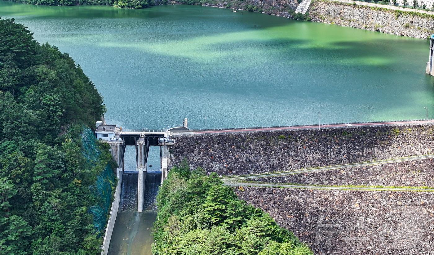 지난 10일 강원 평창군 대관령면 도암댐의 모습. 2025.9.10/뉴스1 ⓒ News1 김진환 기자