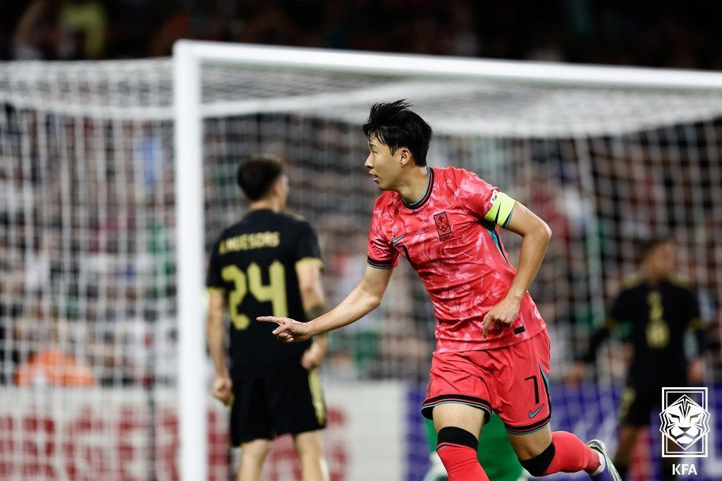 본문 이미지 - 축구대표팀 주장 손흥민. (대한축구협회 제공)