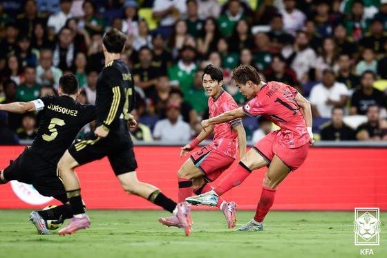본문 이미지 - 멕시코 축구대표팀이 27일 국내파 위주의 명단을 발표한다. (대한축구협회 제공. 재판매 및 DB 금지) 2025.9.10 ⓒ 뉴스1