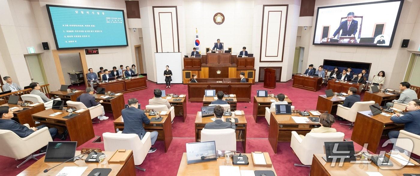 구미시의회 임시회 전경(구미시의회 제공. 재판매 및 DB금지)/뉴스1