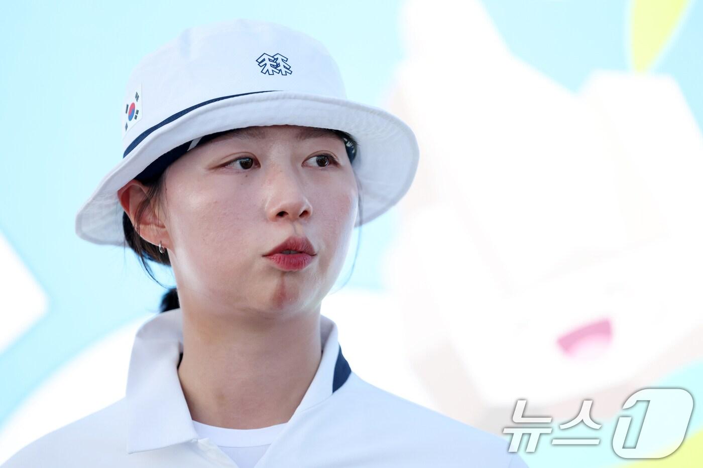 양궁 국가대표팀 임시현이 '일베 논란'에 입을 열었다. /뉴스1 ⓒ News1 이승현 기자