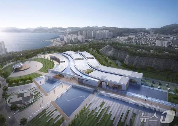 본문 이미지 -  여수시립박물관 조감도