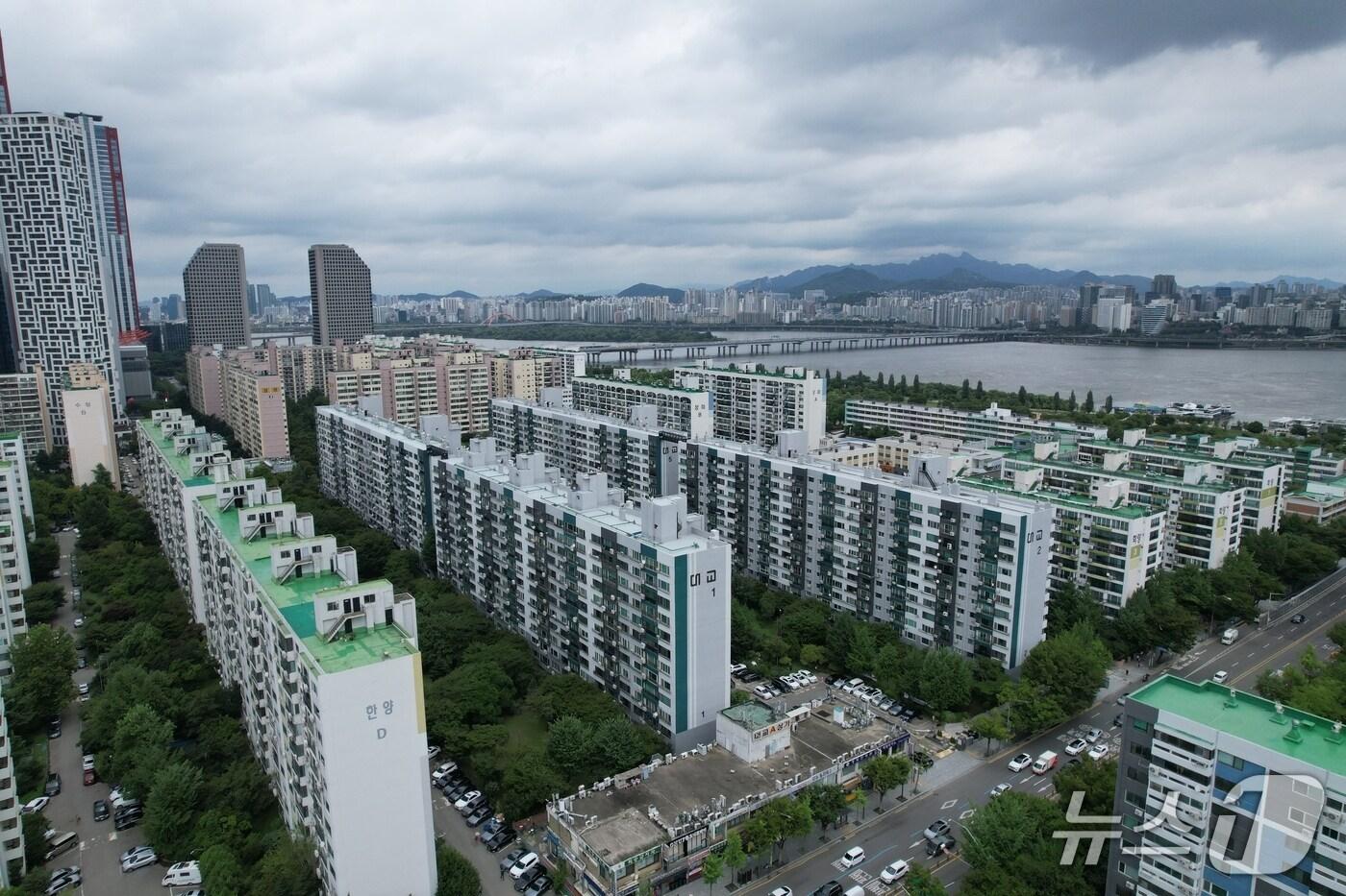 여의도 대교아파트 전경&#40;대교아파트 조합 제공&#41; 뉴스1 ⓒ News1