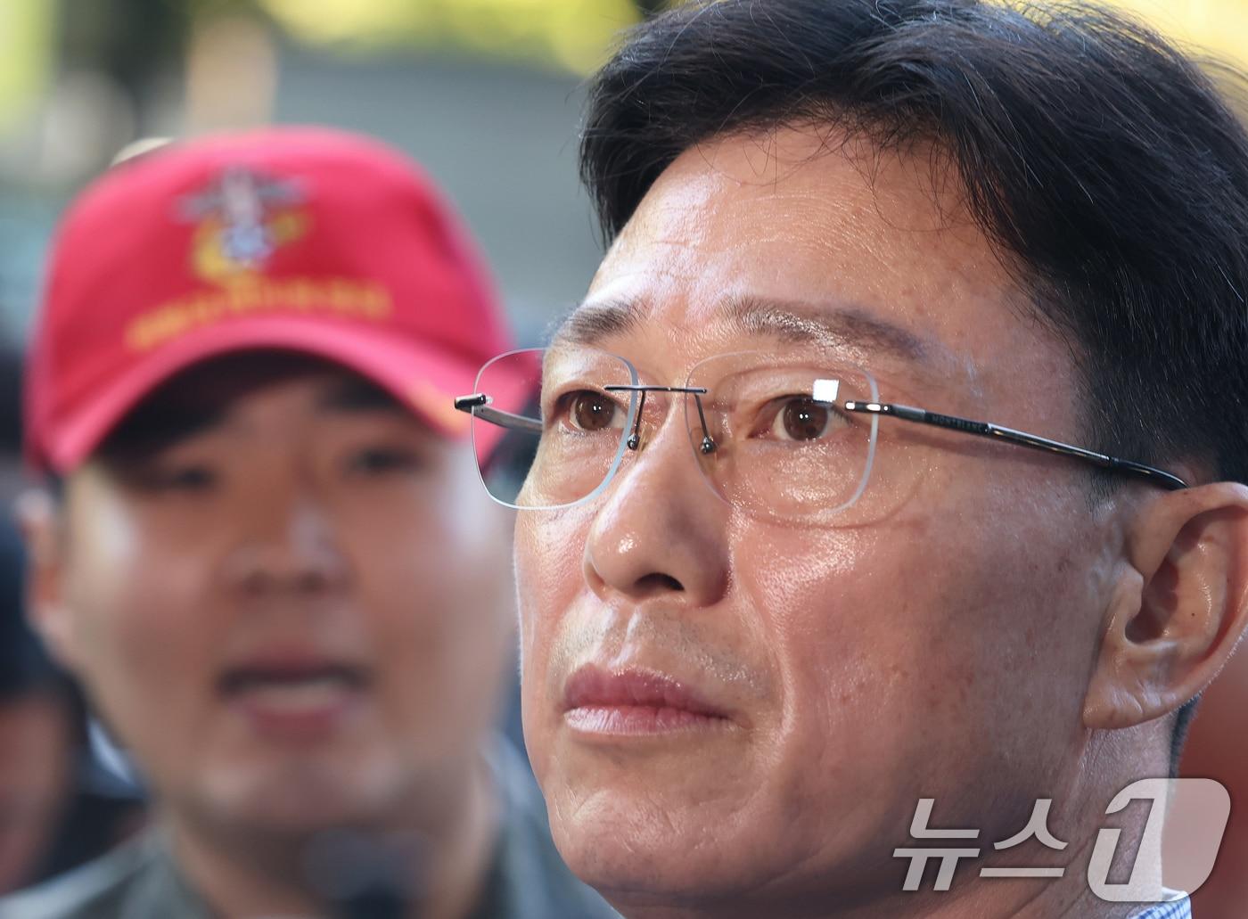 본문 이미지 - 임성근 전 해병대 1사단장. 2025.9.11/뉴스1 ⓒ News1 오대일 기자