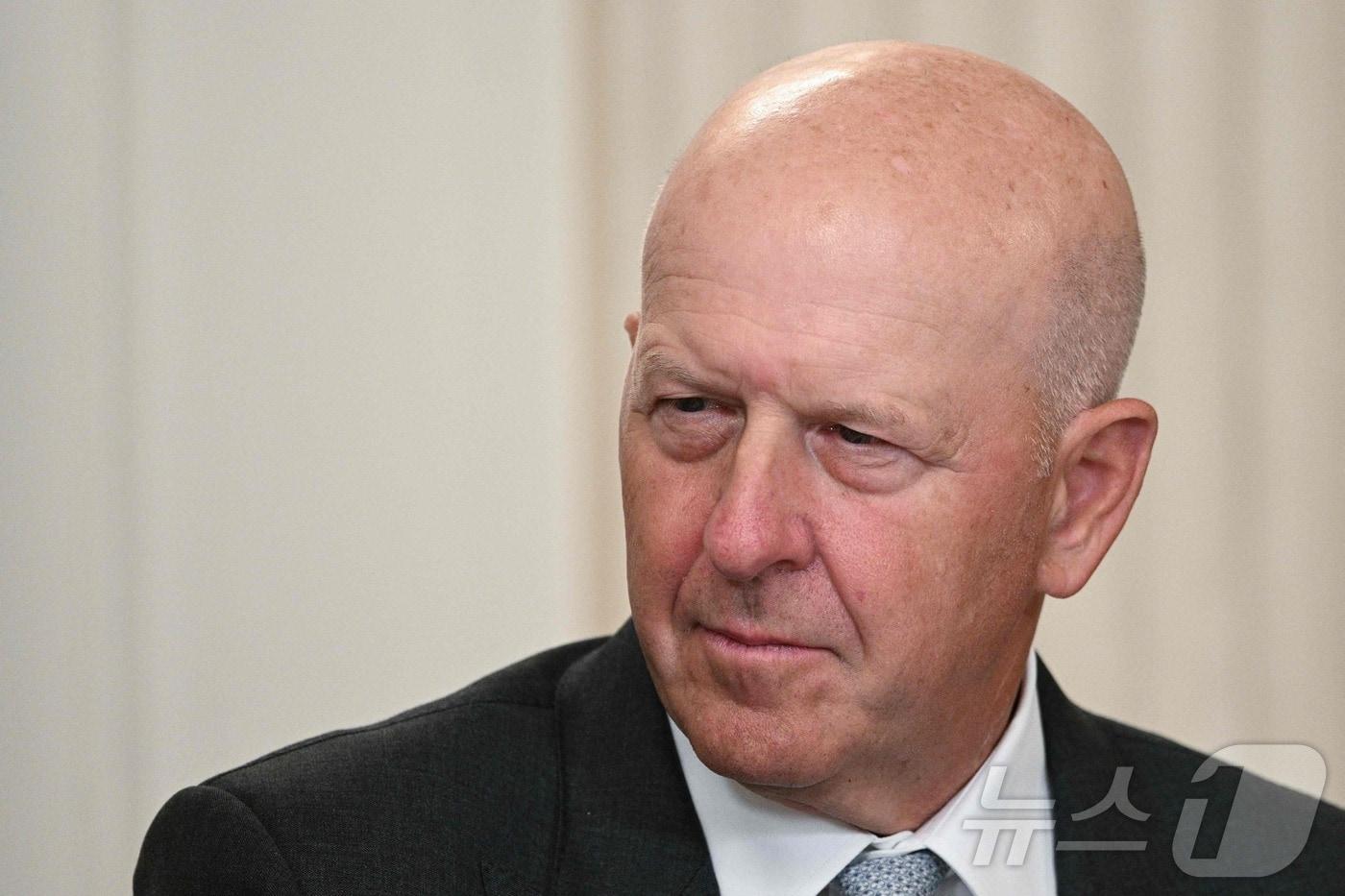 데이비드 솔로몬 골드만삭스 최고경영자(CEO) ⓒ AFP=뉴스1