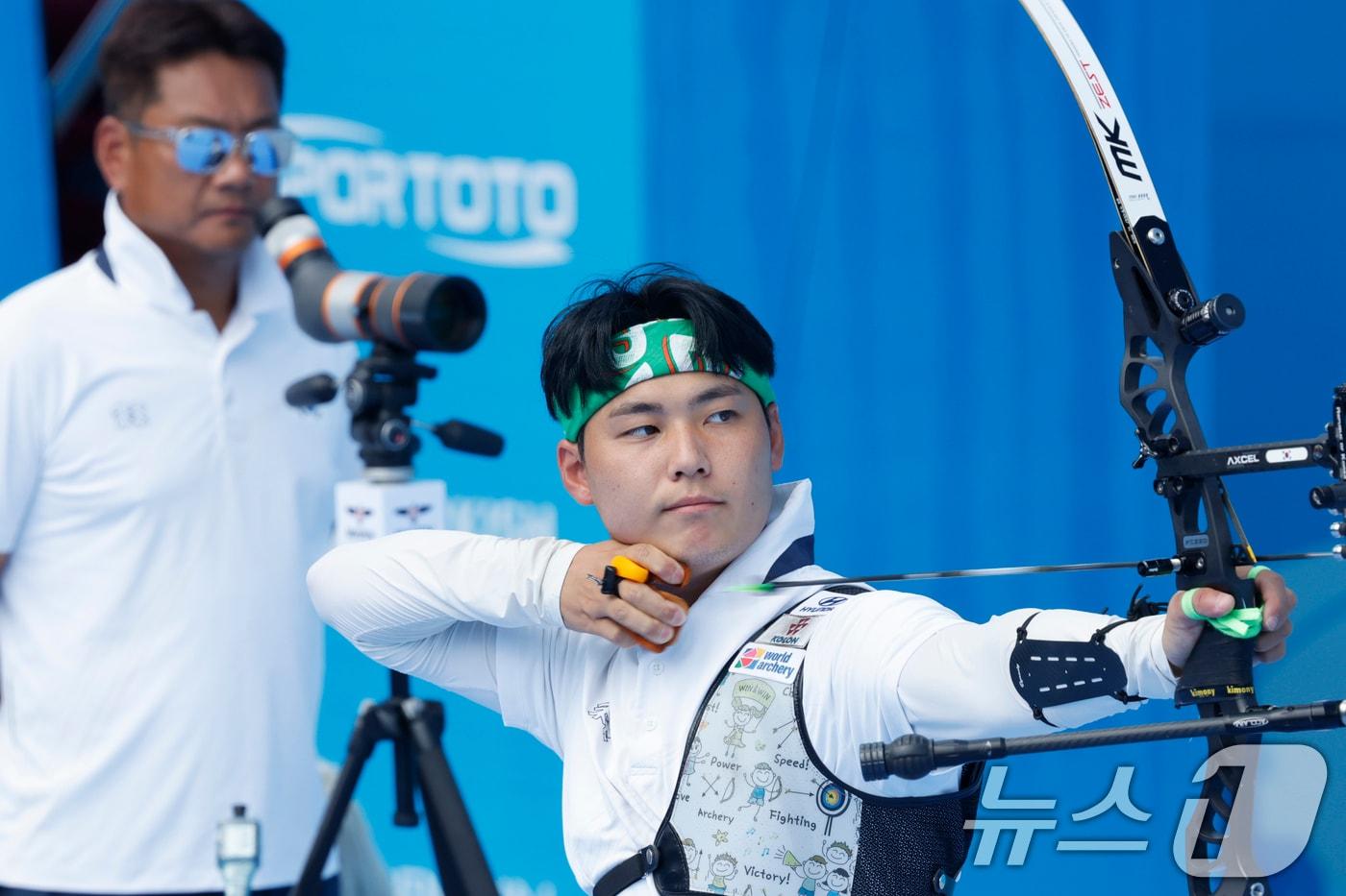 양궁 대표팀 이우석&#40;코오롱뉴스1 ⓒ News1 김태성 기자
