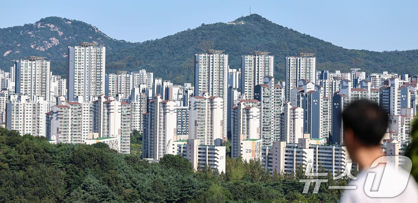 서울 시내 아파트 단지.(자료사진) 뉴스1 ⓒ News1 김도우 기자