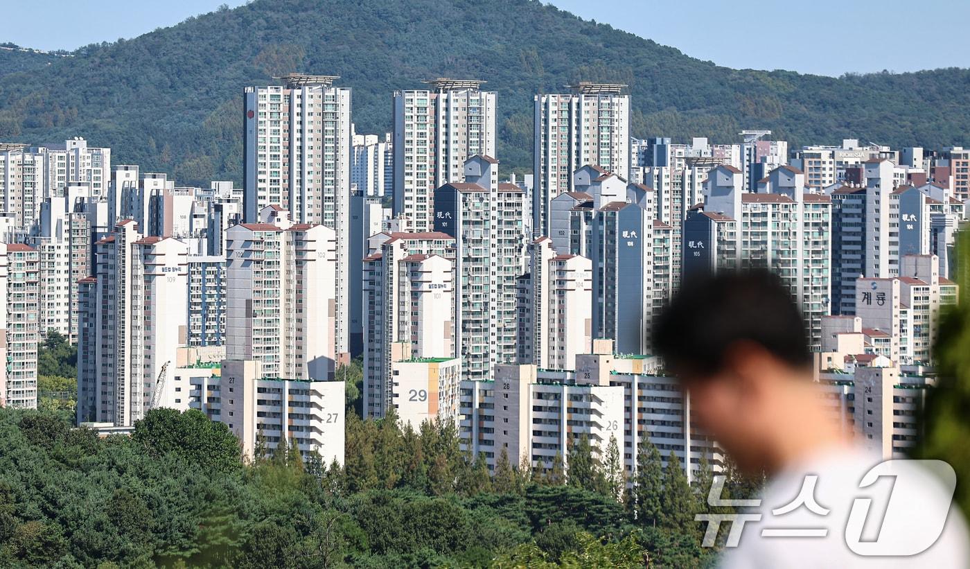 서울 시내 아파트 단지. /뉴스1 ⓒ News1 김도우 기자