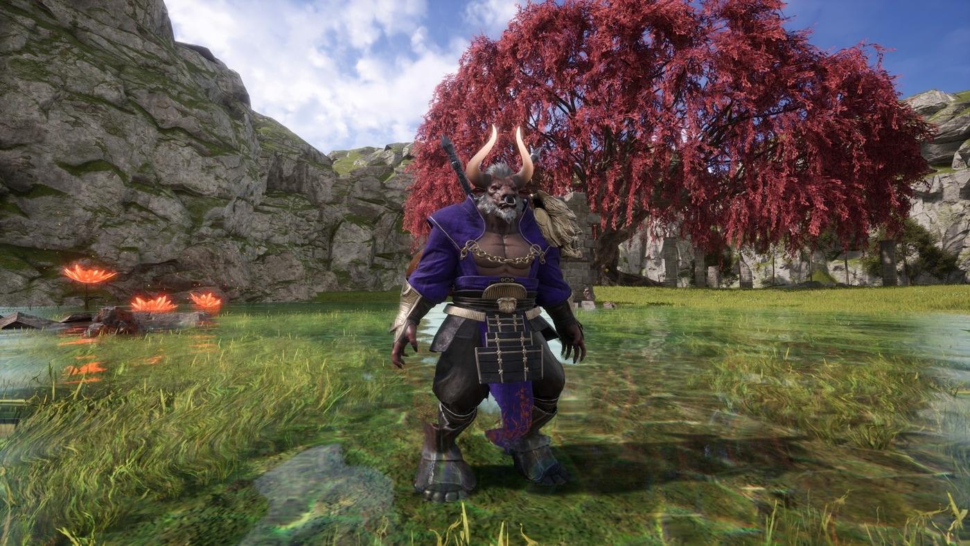 컴투스 '더 스타라이트' 속 미노타우르스 형상의 캐릭터 '데커드'(컴투스 제공. 재판매 및 DB금지)2025.9.11/뉴스1