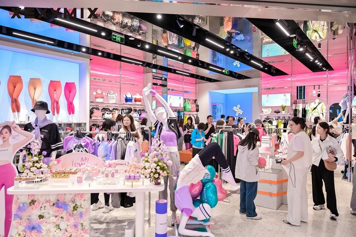 본문 이미지 - 젝시믹스가 중국에서 총 28개 매장을 운영하며 입지를 강화하고 있다.(젝시믹스제공)