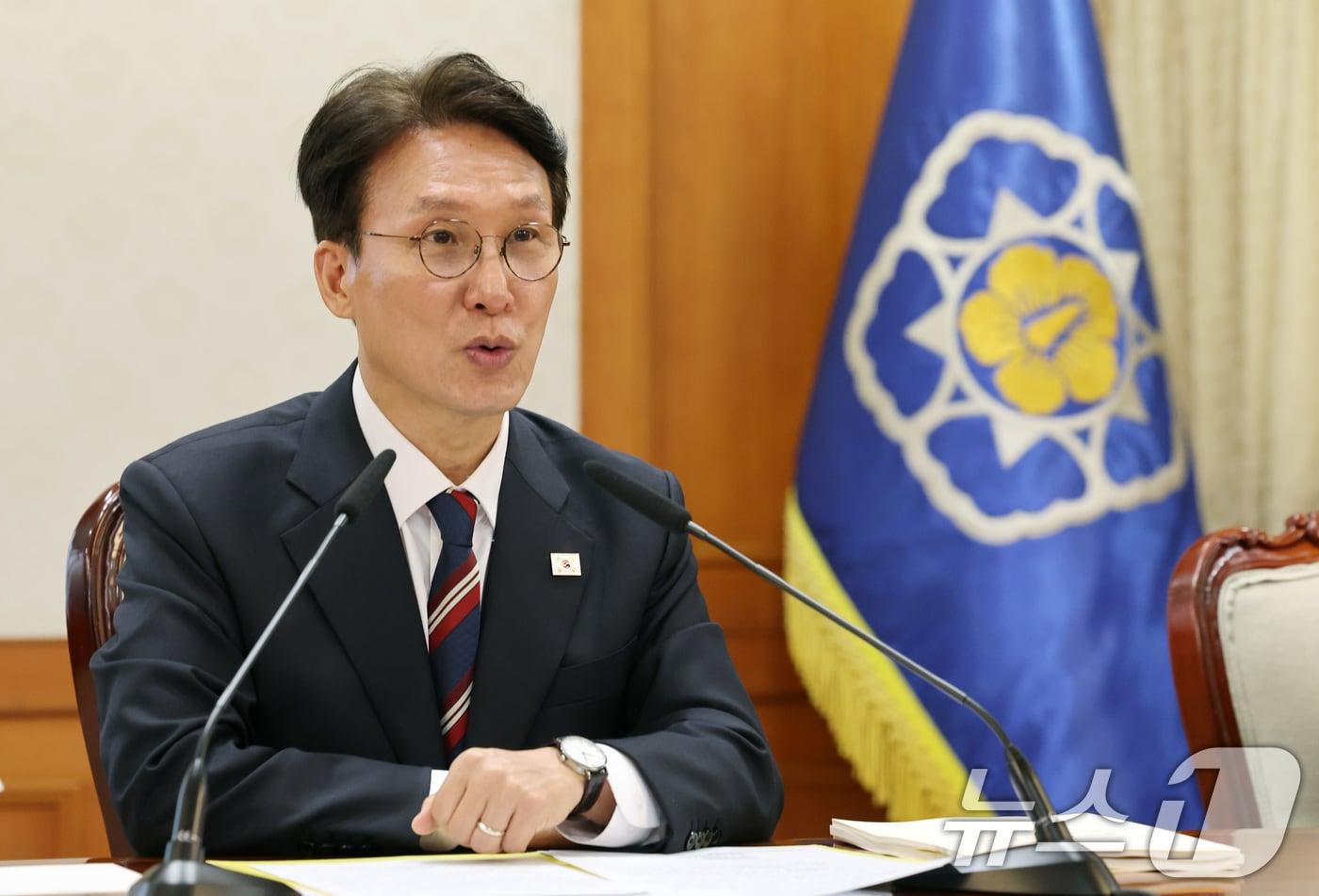 김민석 국무총리가 12일 오전 서울 종로구 정부서울청사에서 열린 제9차 자살예방정책위원회 회의에서 모두발언을 하고 있다. 2025.9.12/뉴스1 ⓒ News1 임세영 기자