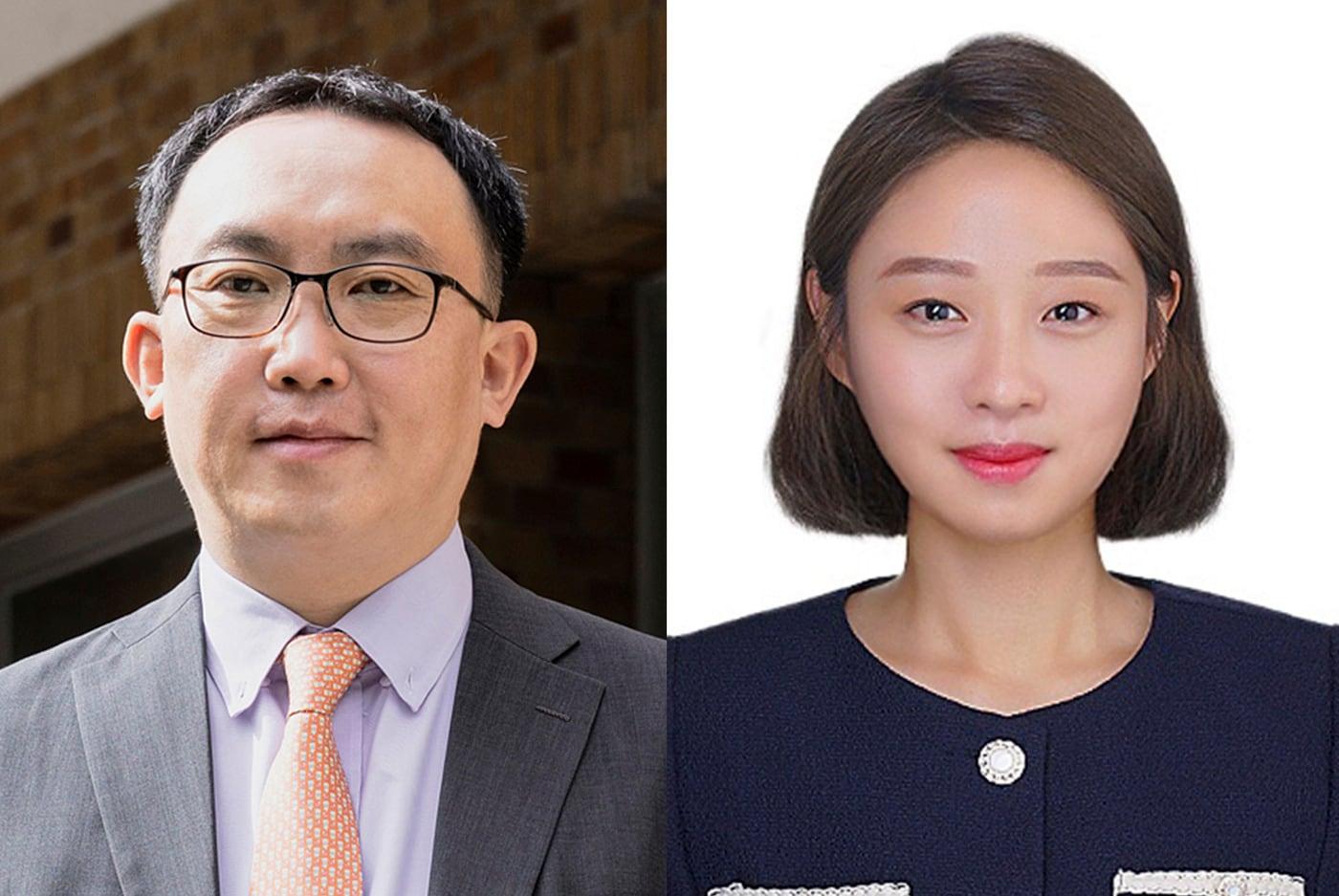 문형곤 서울대병원 유방내분비외과 교수, 허유정 서울대 암생물학 협동과정 박사.(서울대병원 제공)