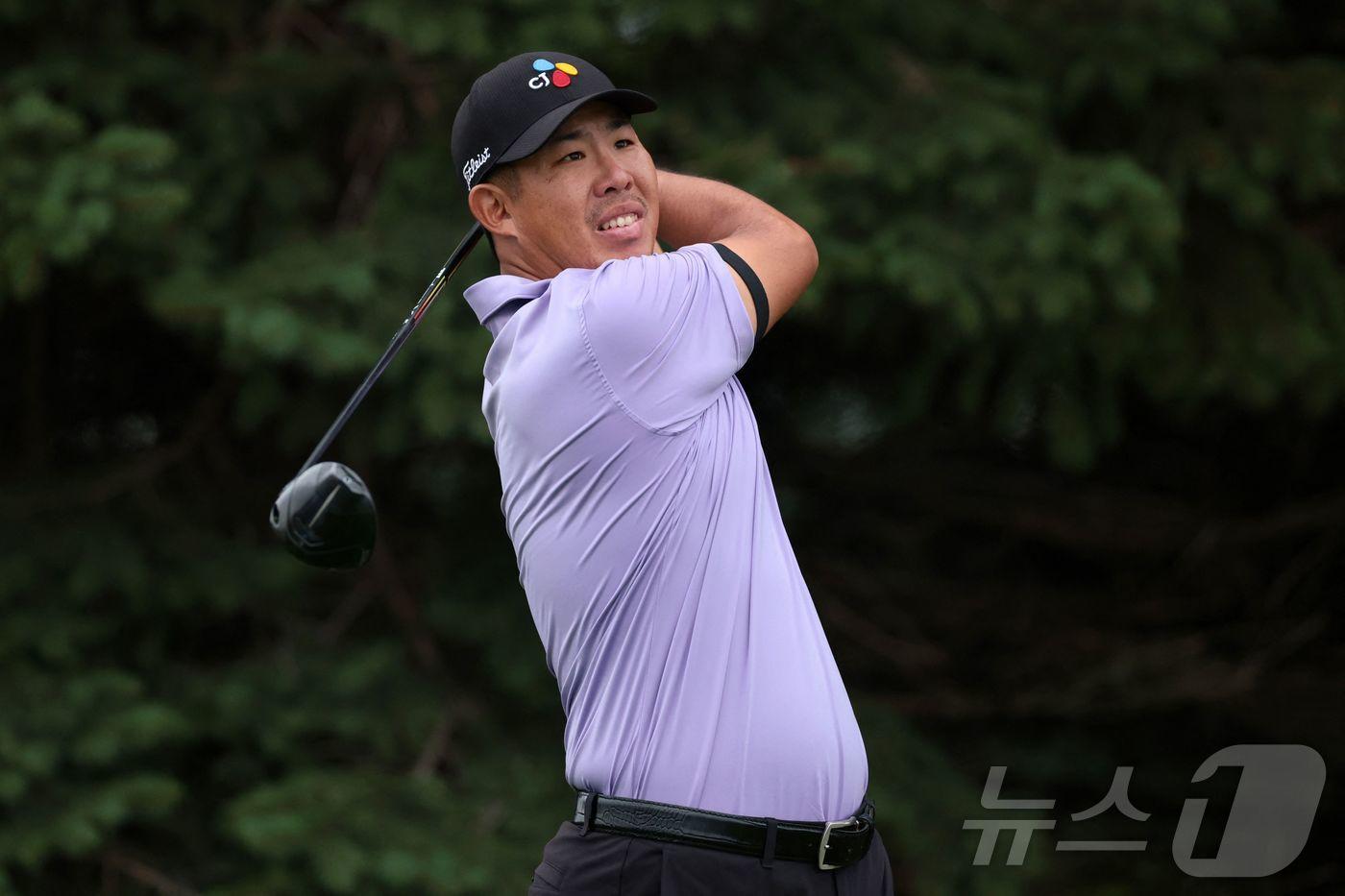 미국프로골프&#40;PGA&#41; 투어 안병훈. ⓒ AFP=뉴스1