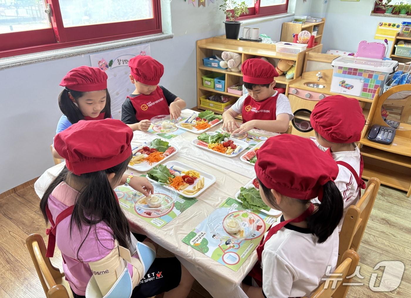 본문 이미지 - 논산시, 어린이 대상 식생활 교육. (논산시 제공. 재판매 및 DB금지) 2025.9.12/뉴스1