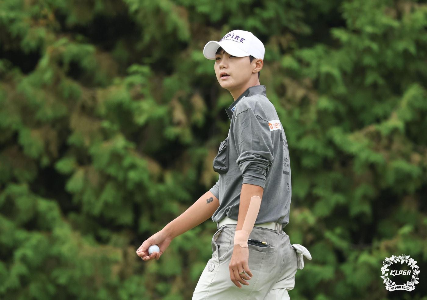 KLPGA 대회에 나선 박성현. &#40;KLPGA 제공&#41;