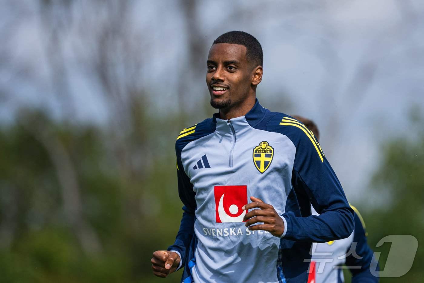 리버풀 공격수 알렉산더 이사크. ⓒ AFP=뉴스1