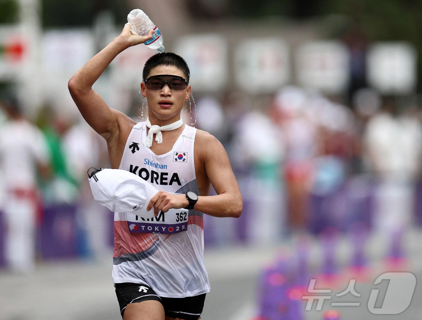 본문 이미지 - 김민규(26·국군체육부대). ⓒ 로이터=뉴스1