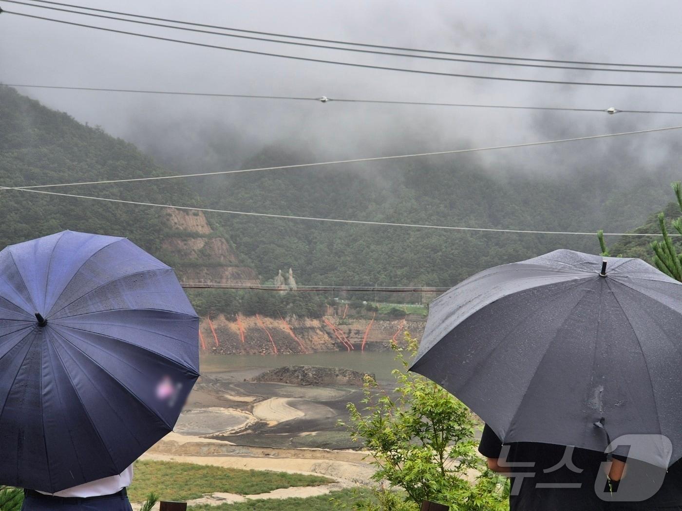 본문 이미지 - 강릉에 내리는 비.&#40;뉴스1 DB&#41; ⓒ News1 윤왕근 기자
