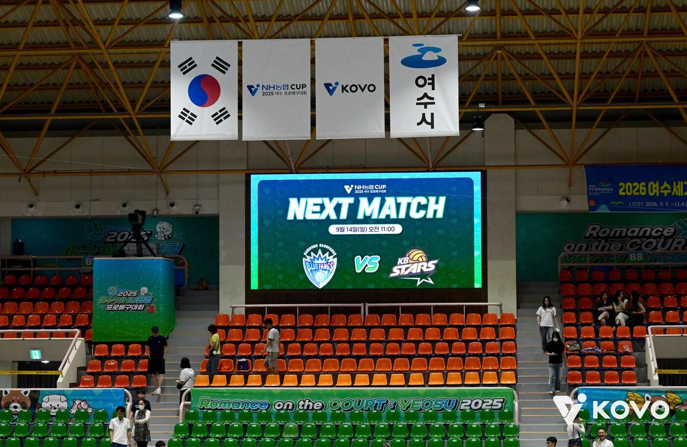 14일 예정대로 진행되는 KOVO컵. (KOVO 제공)