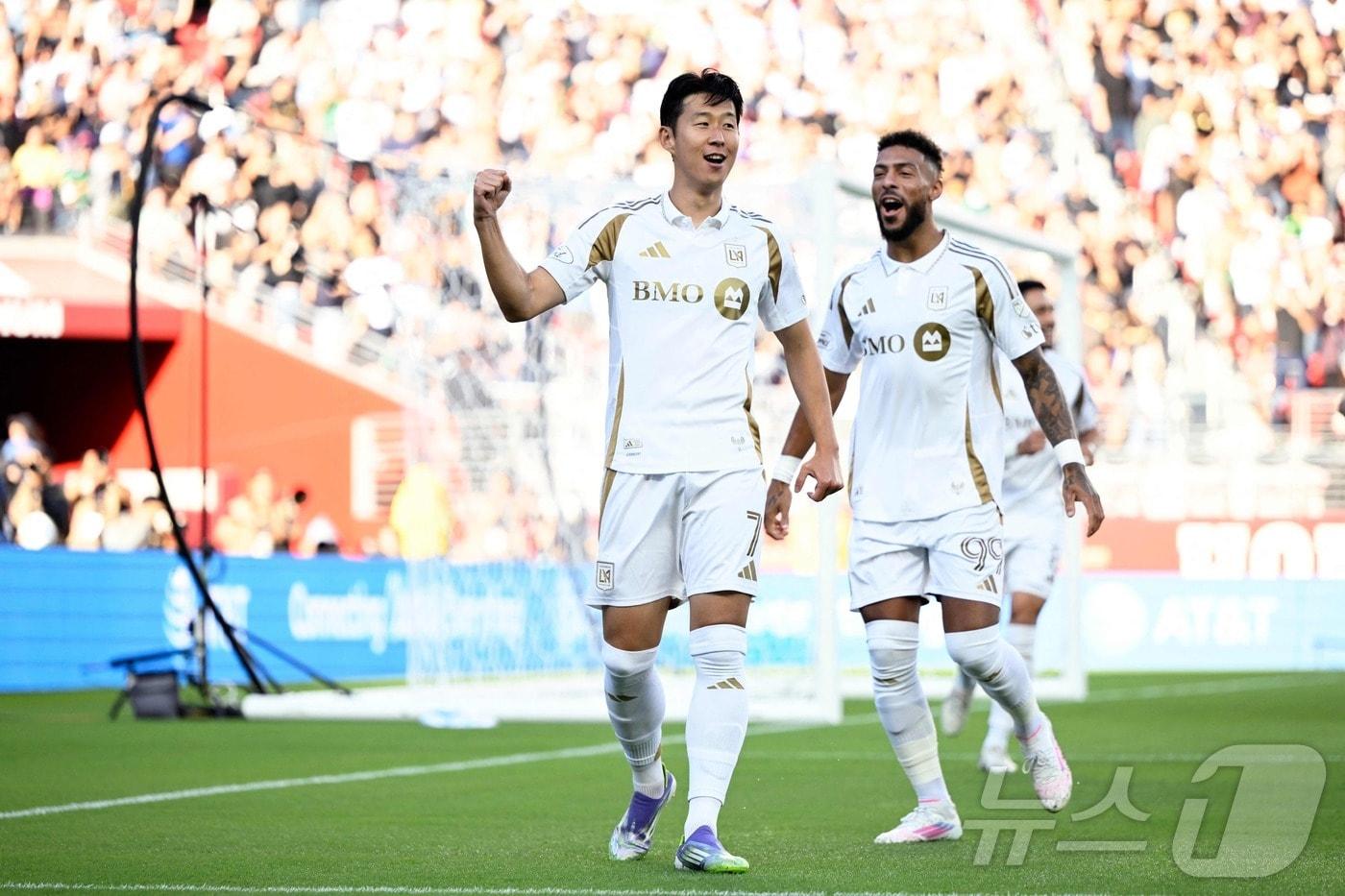 LA FC 손흥민. ⓒ AFP=뉴스1