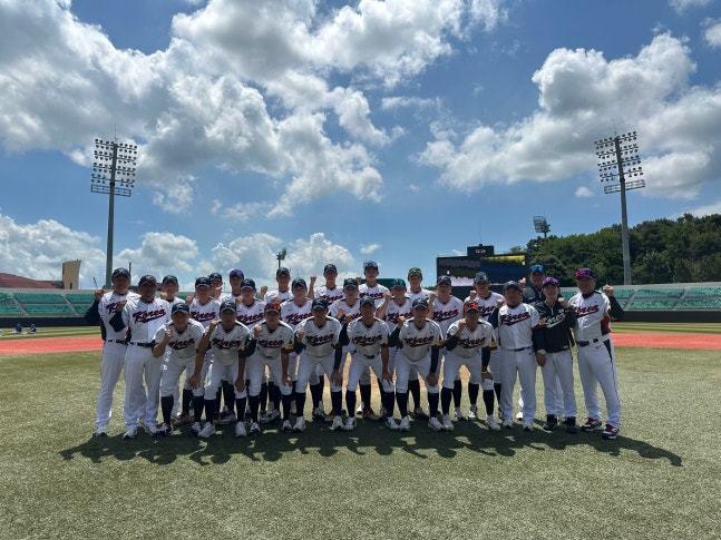 본문 이미지 - 한국 u18 야구대표팀.(대한야구소프트볼연맹 제공)