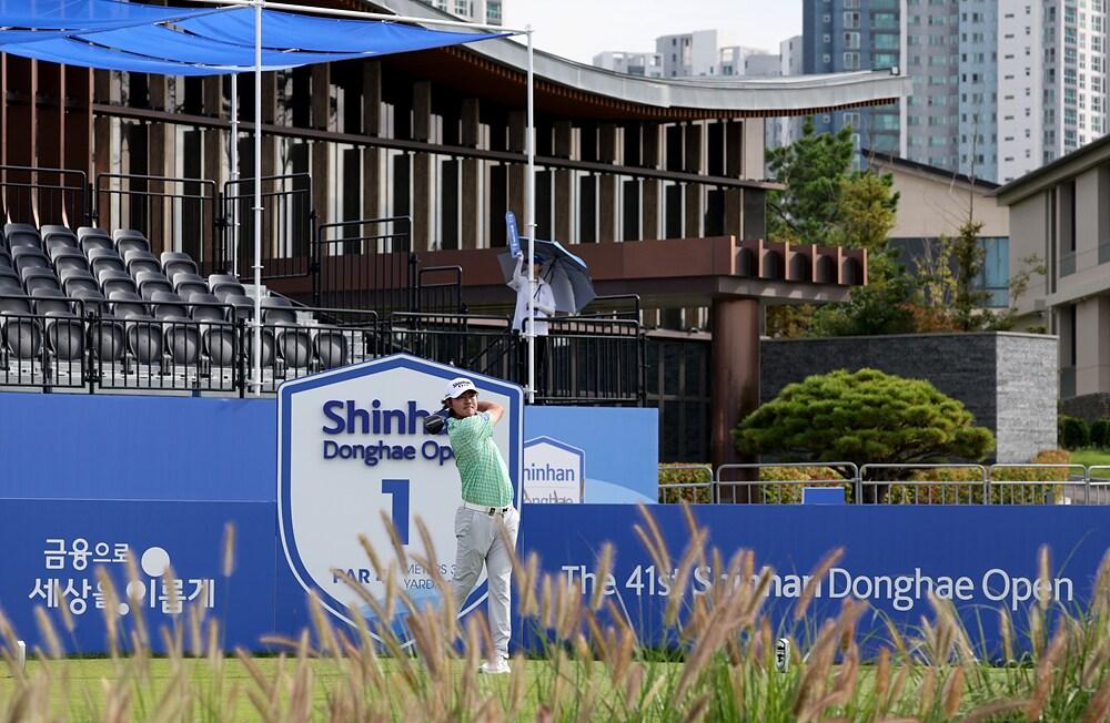 본문 이미지 - 신한동해오픈에 출전한 김성현. &#40;KPGA 제공&#41;