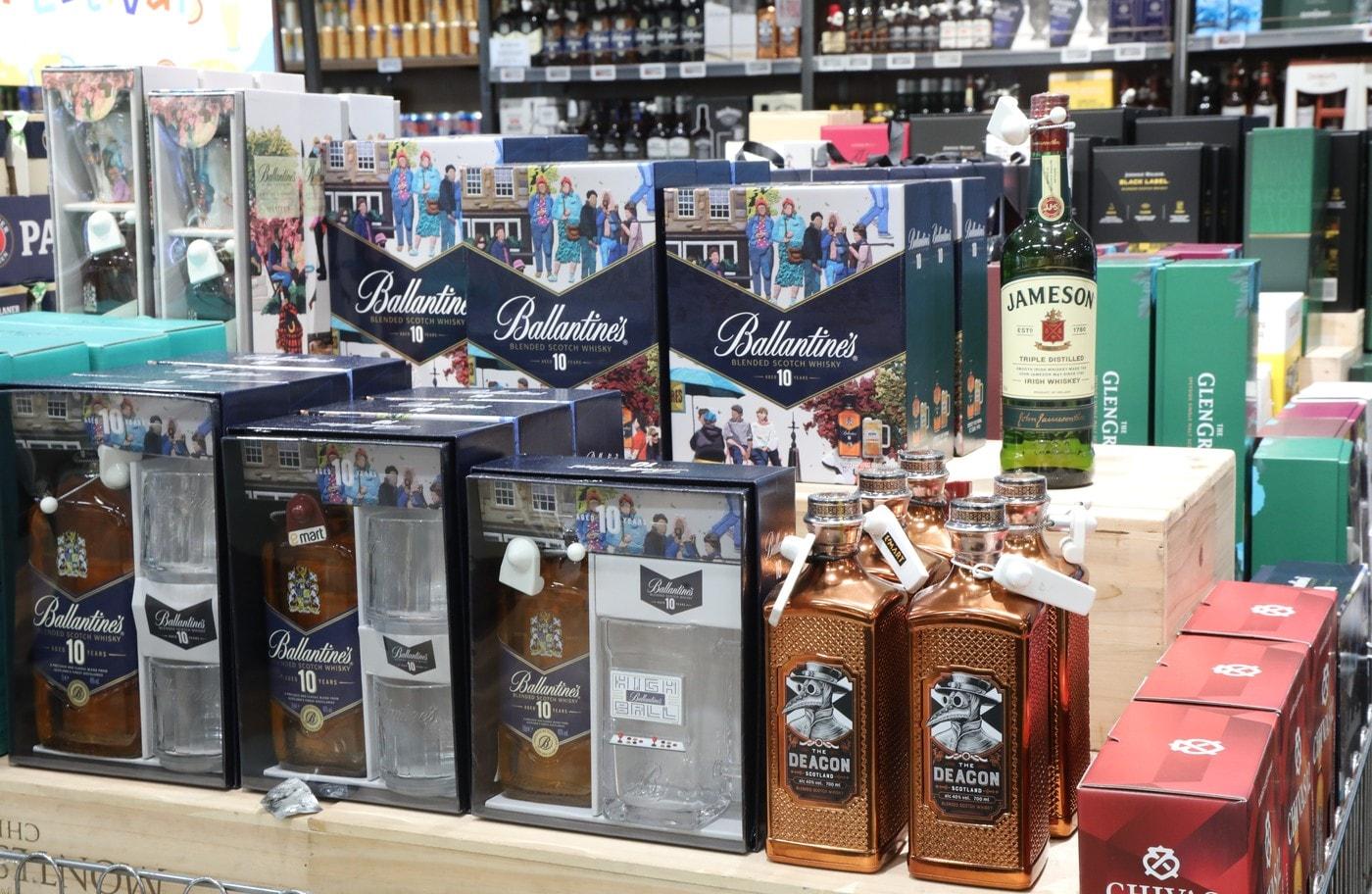 이마트 추석 주류 선물세트 매대&#40;이마트 제공&#41;