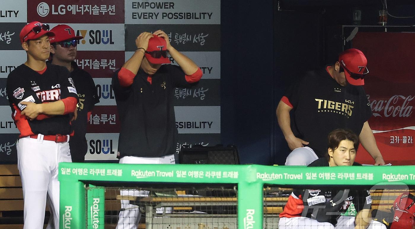 통합 우승 후 무너진 KIA 타이거즈. / 뉴스1 DB ⓒ News1 김진환 기자