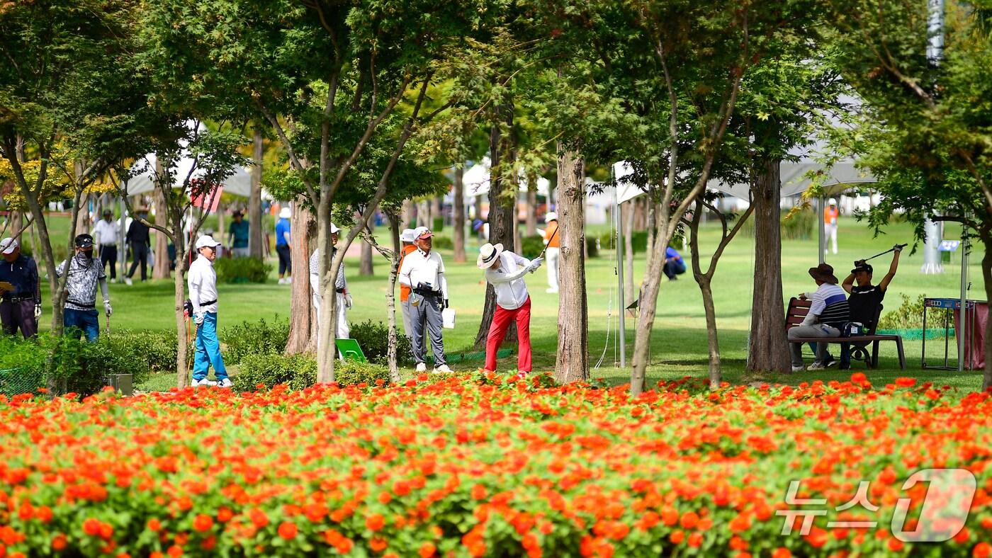 2024 산천어파크골프 페스티벌 결선 모습.&#40;화천군 제공, 재판매 및 DB금지&#41;