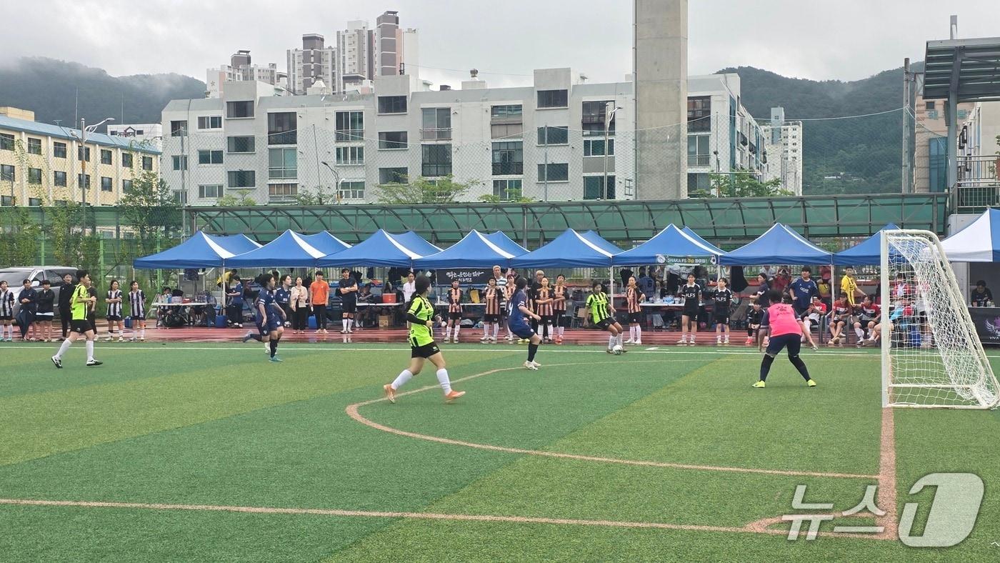 양산시 '제2회 어쩌다 풋살대회' 모습.(양산시 제공. 재판매 및 DB금지)