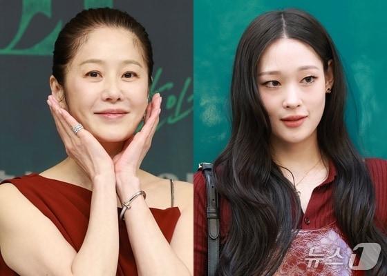 본문 이미지 - 배우 고현정(왼쪽), 올데이 프로젝트 멤버 애니 ⓒ 뉴스1 DB