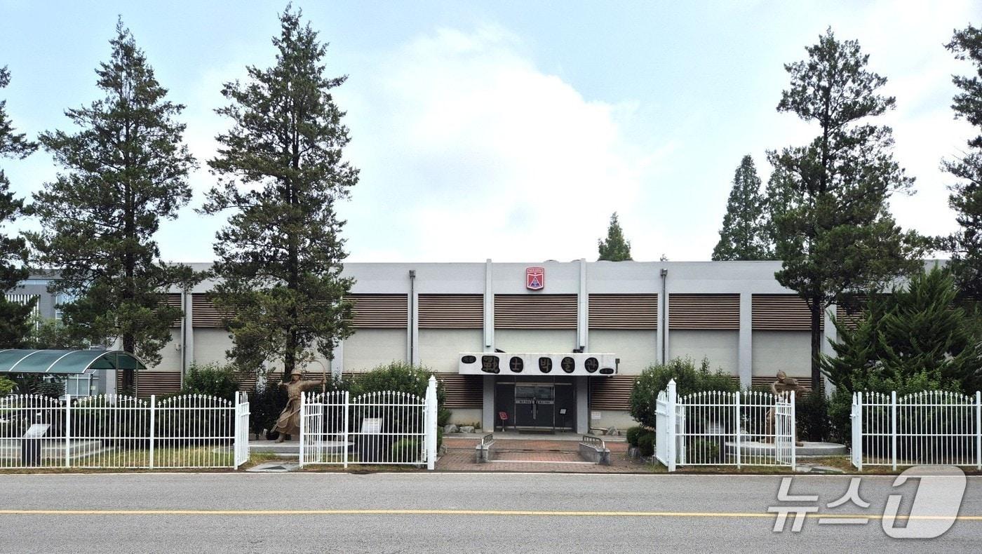 익산 육군부사관학교 내 위치한 국립전사박물관 전경.(익산시 제공. 재판매 및 DB금지)