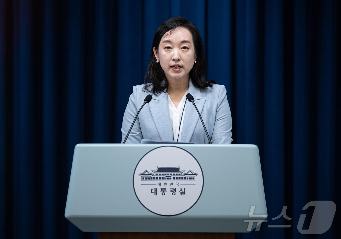 본문 이미지 - 전은수 청와대 신임 대변인. 2025.9.15 ⓒ 뉴스1 이재명 기자