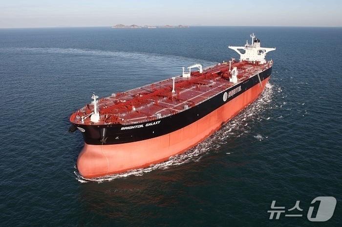 본문 이미지 - 초대형 원유운반선&#40;VLCC&#41; 자료사진&#40;HD현대 제공&#41;