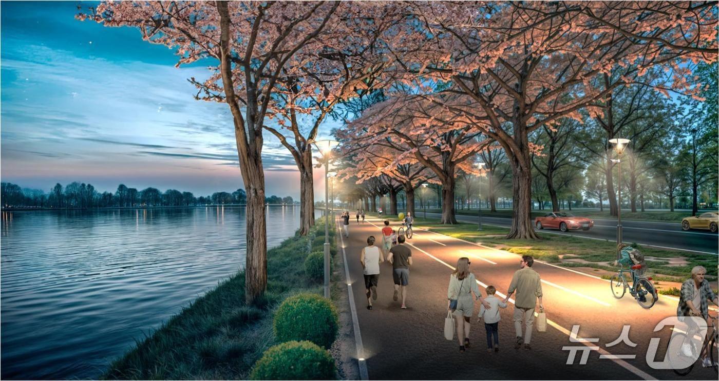 속초 영랑호 관광단지 조감도.&#40;용역사 제공, 재판매 및 DB 금지&#41;