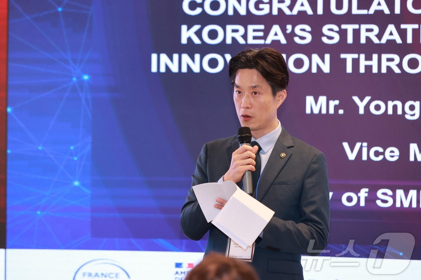 노용석 중소벤처기업부 차관 &lt;자료사진&gt; &#40;중소벤처기업부 제공&#41; 