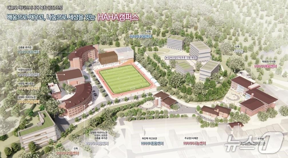 본문 이미지 - '하하(HAHA)캠퍼스' 조감도.(부산시 제공. 재판매 및 DB금지)