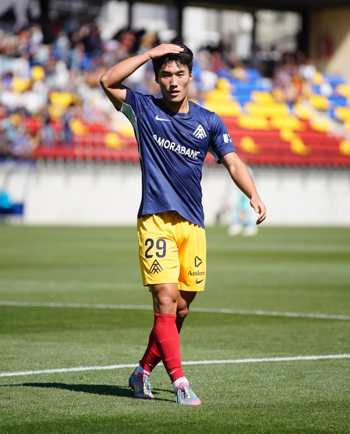 본문 이미지 - FC안도라 김민수. (안도라 페이스북 캡처)